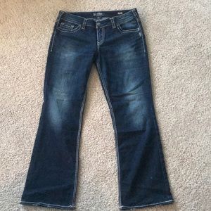 Silver Bootcut Jeans